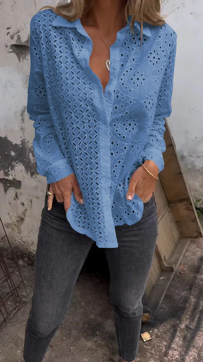 Tyla - Shirt With Blank Pattern