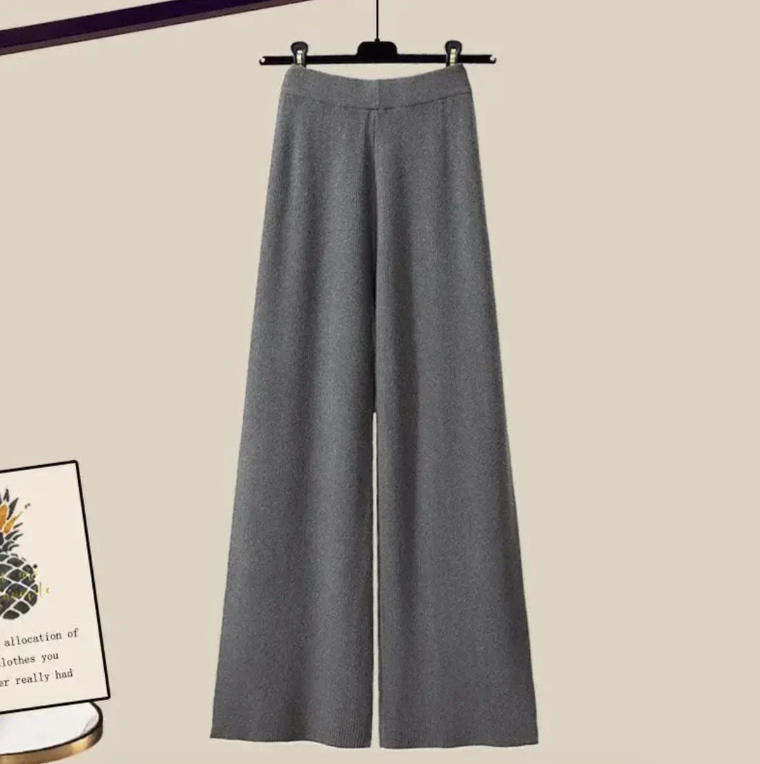 Tina | Cashmere Long Sleeve Three-Piece Set