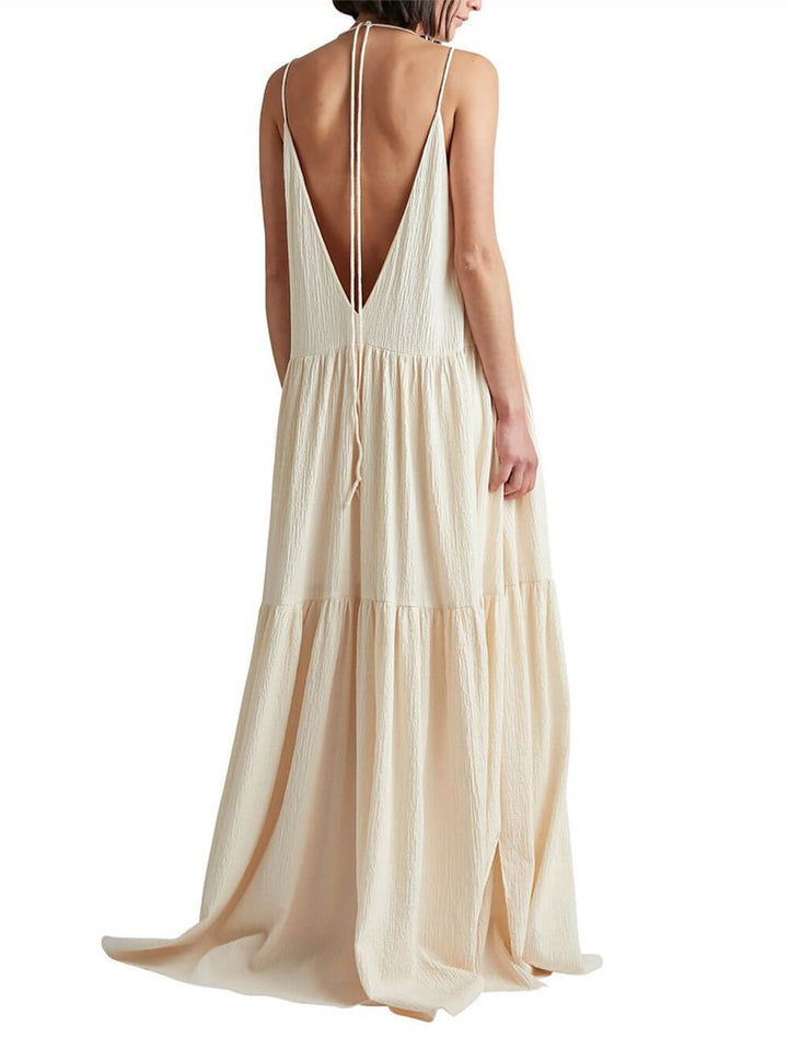 Heide - Loose Strappy Maxi Dress