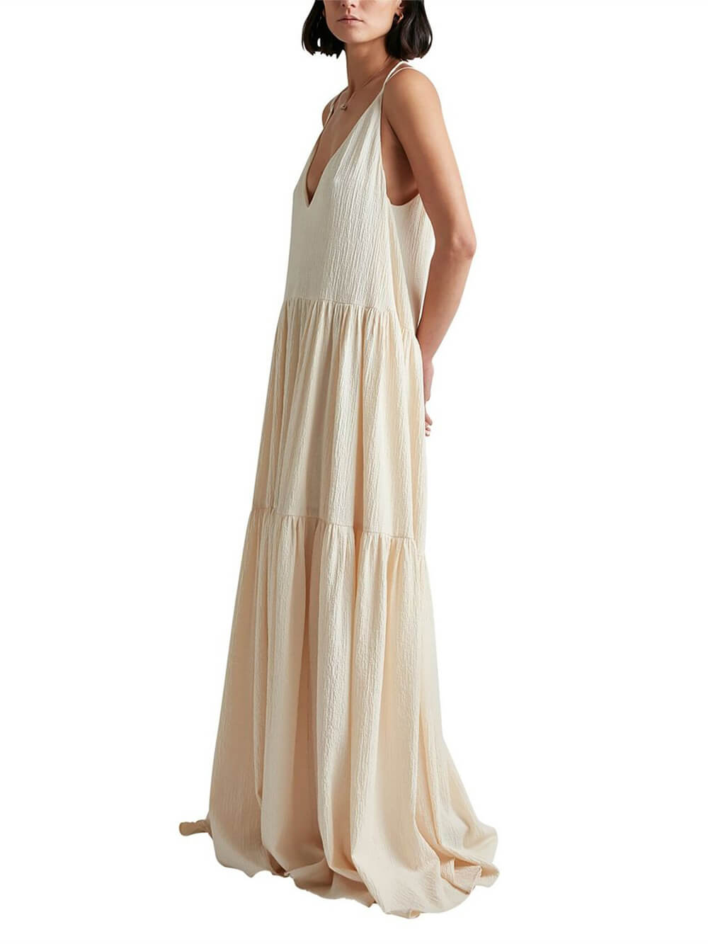 Heide - Loose Strappy Maxi Dress