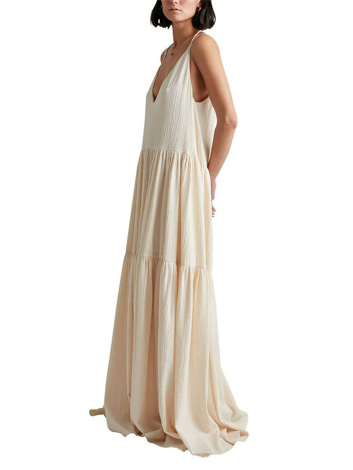 Heide - Loose Strappy Maxi Dress