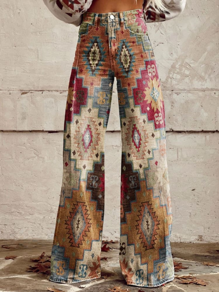 Greta | Vintage Patch Trousers