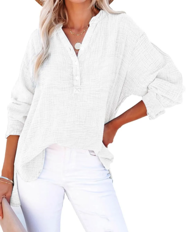 Olivia™ Breeze Linen Blouse