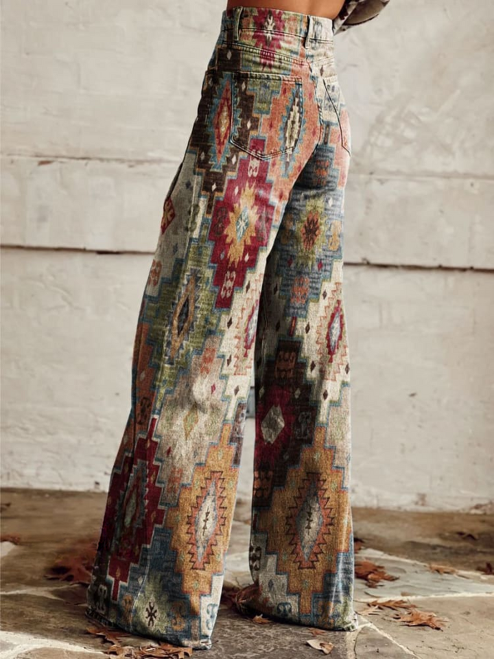 Greta | Vintage Patch Trousers