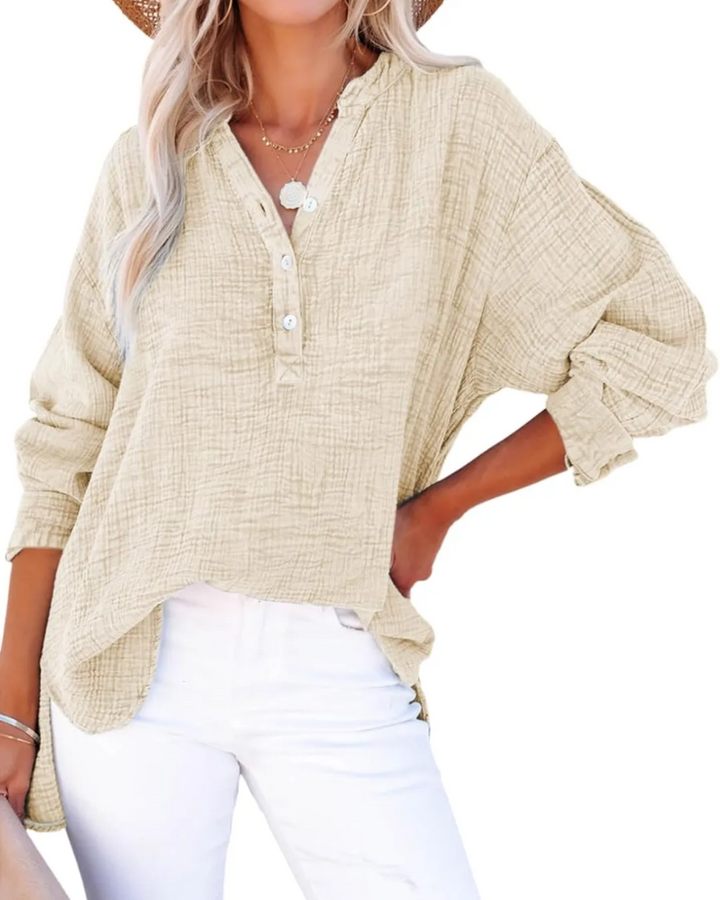 Olivia™ Breeze Linen Blouse