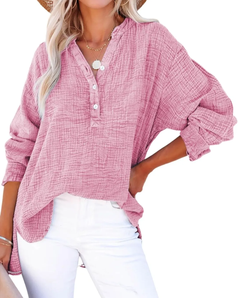 Olivia™ Breeze Linen Blouse