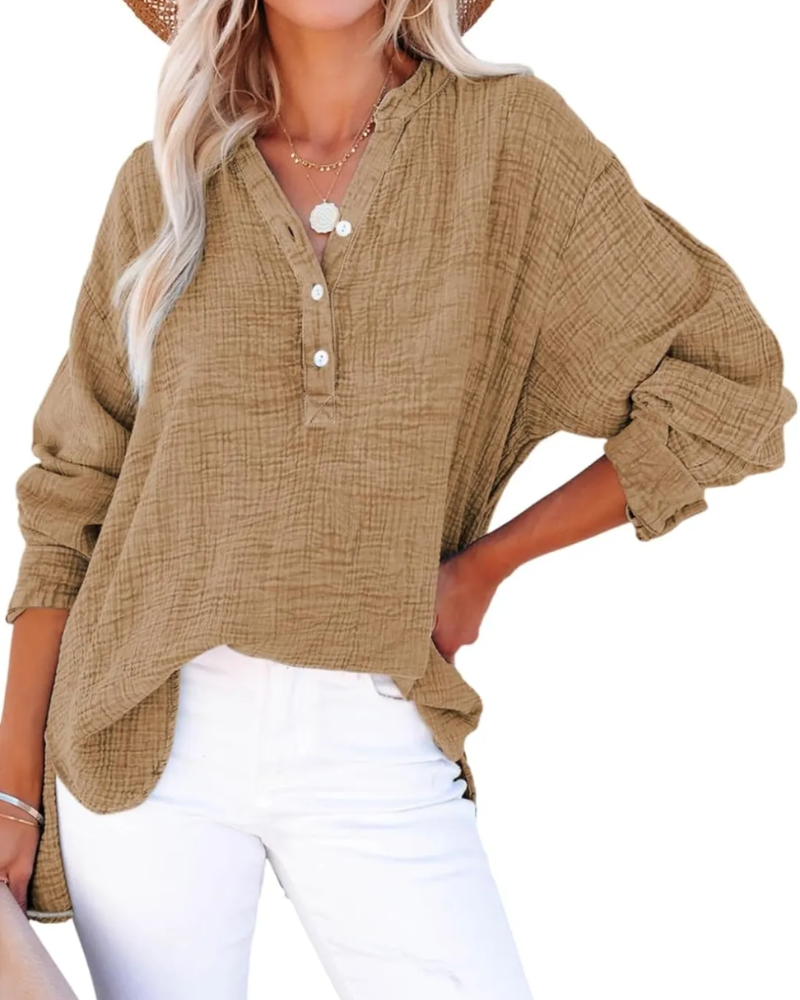 Olivia™ Breeze Linen Blouse