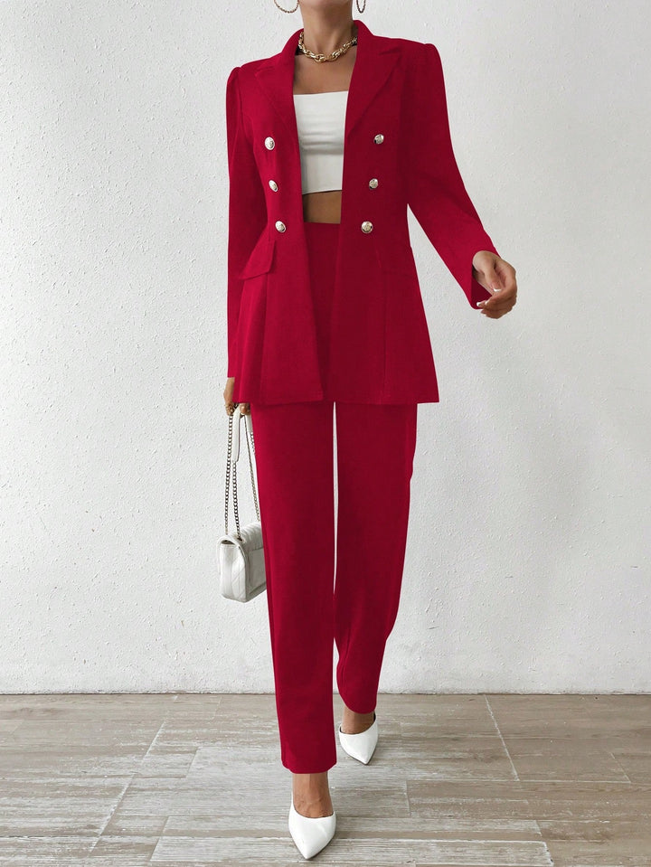 Kana - Long Sleeve Suit Ensemble