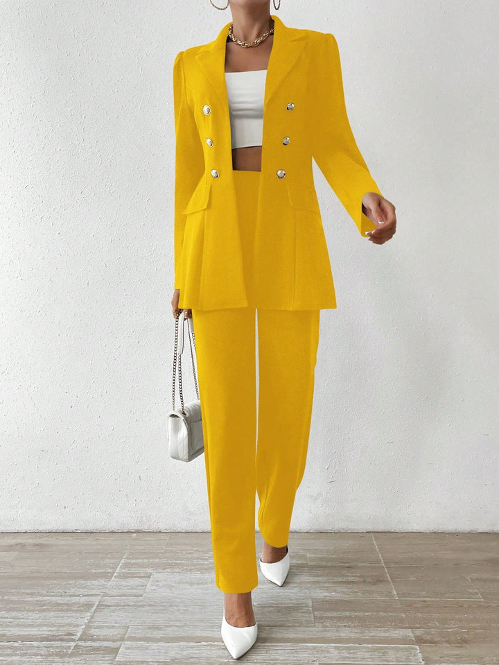 Kana - Long Sleeve Suit Ensemble