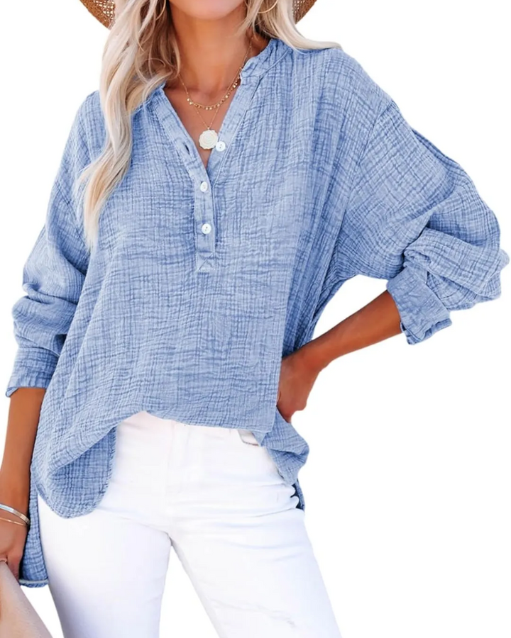Olivia™ Breeze Linen Blouse