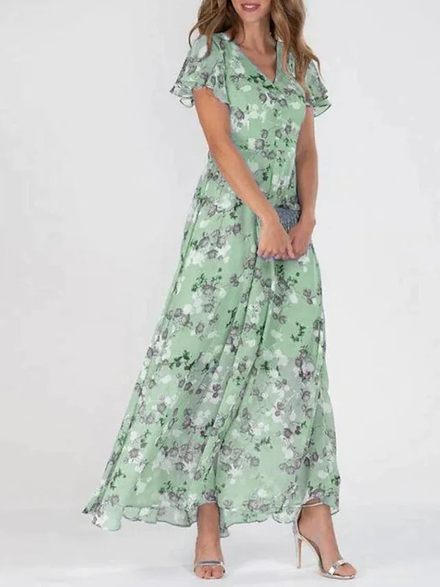 Victoria - Glamorous Tummy Covering Dress