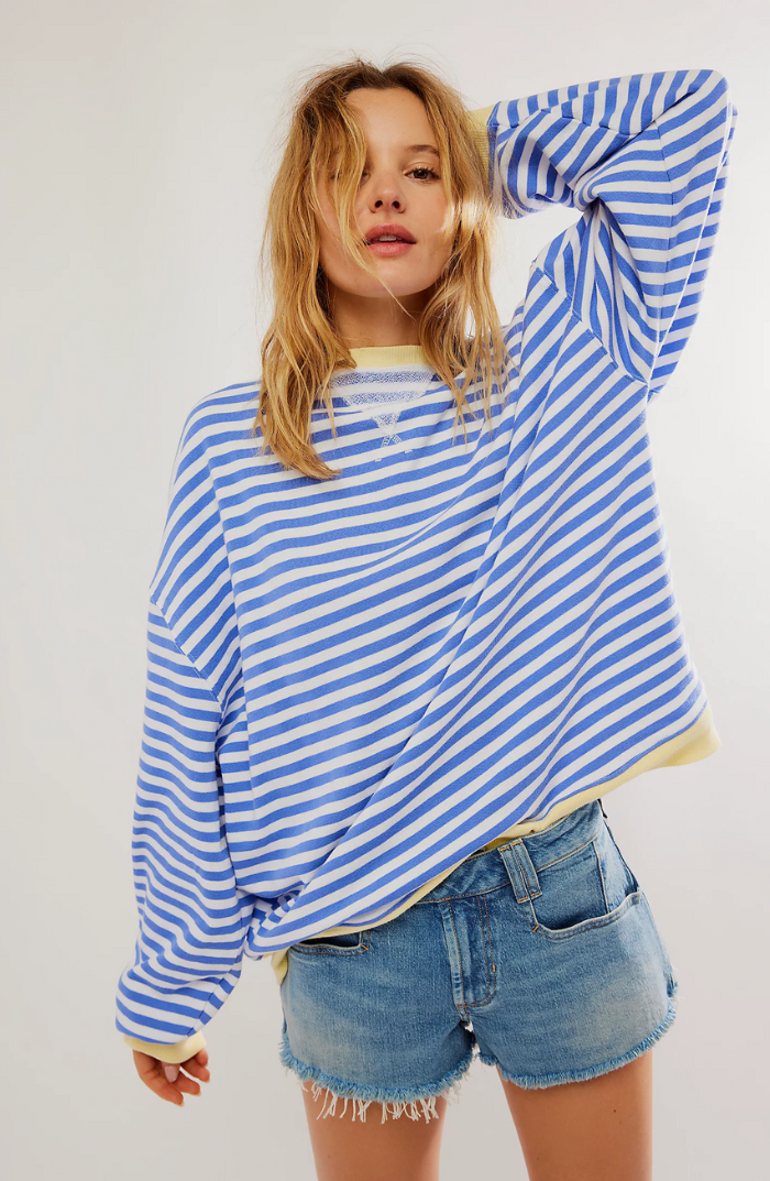 Giselle | Striped Oversize Pullover