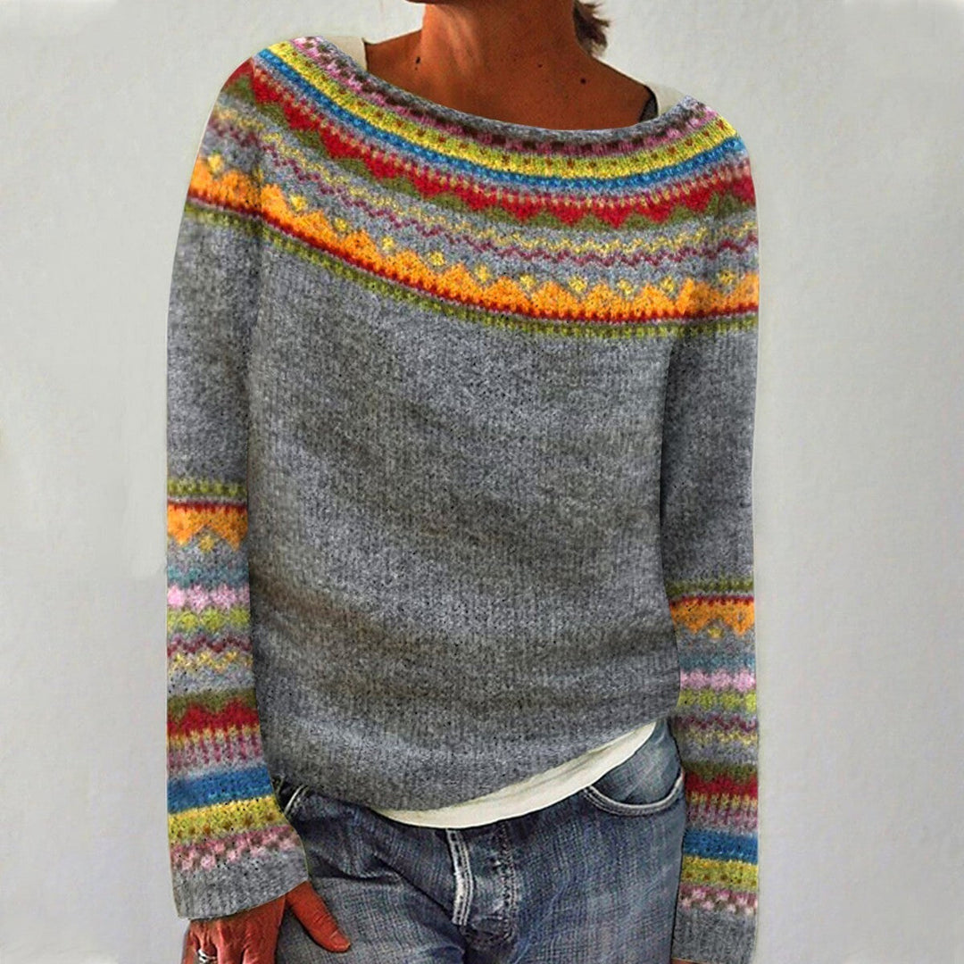 Addison - Autumn retro sweater