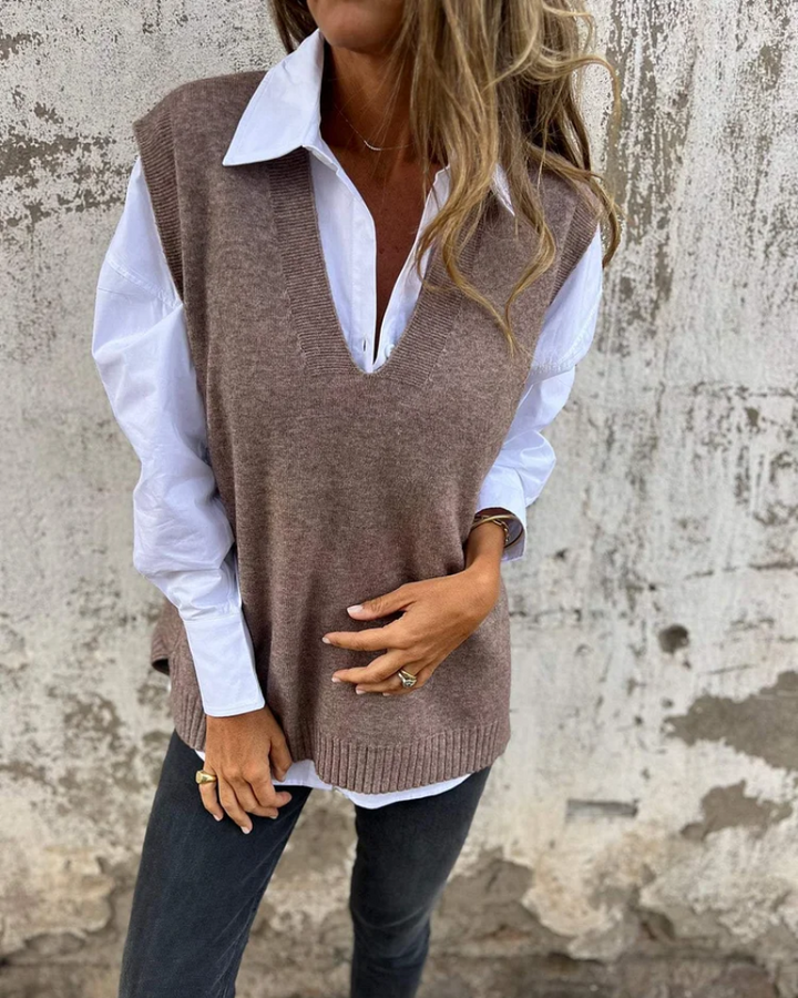 Kaley™ - Knit Sweater Vest