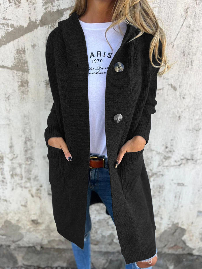 Fay™ - Elegant long knitted cardigan