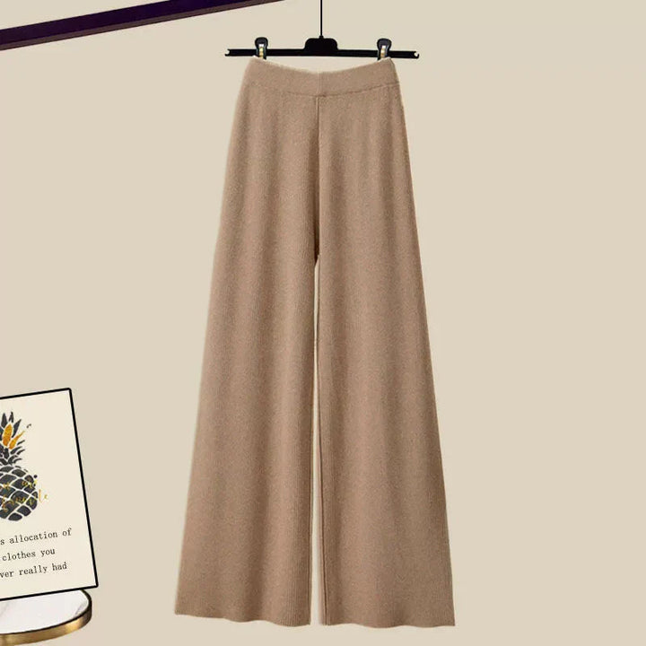 Tina | Cashmere Long Sleeve Three-Piece Set