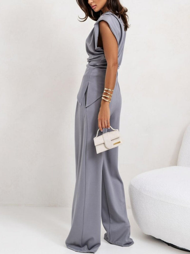 Eliza | Sleeveless Two-Piece Set