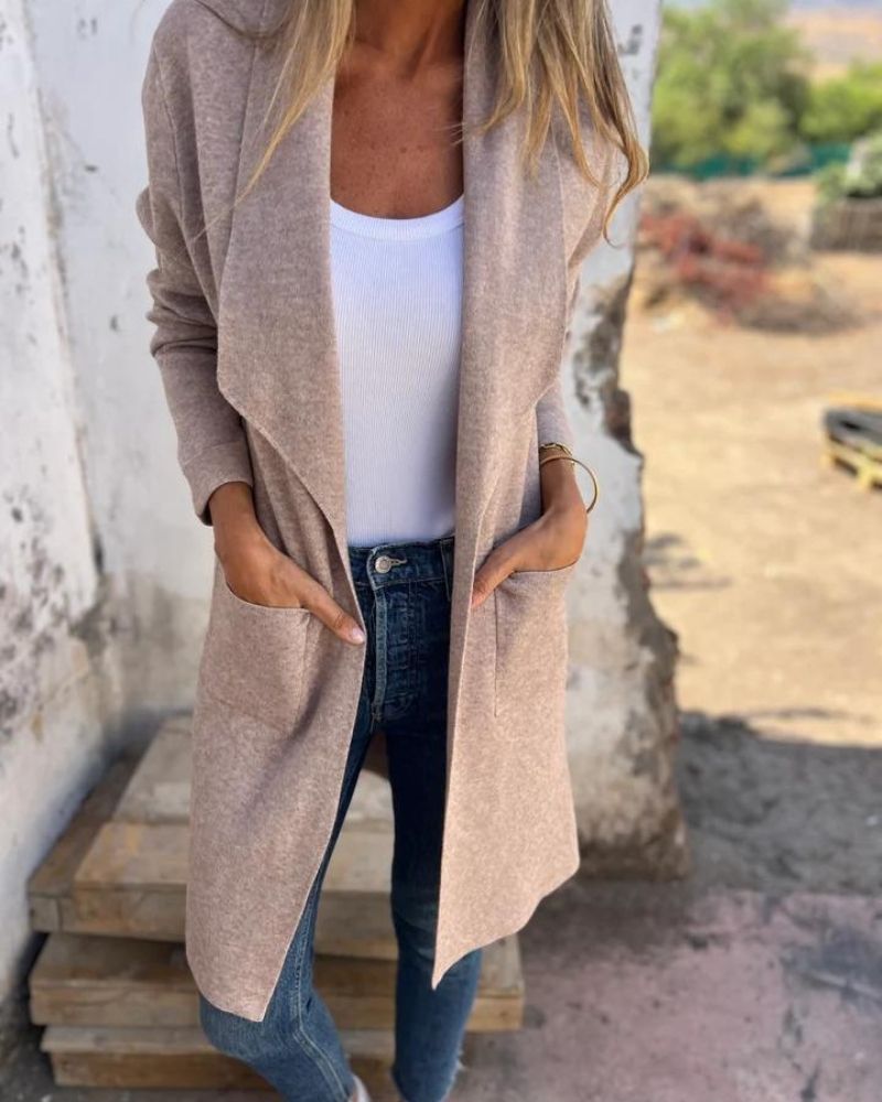 Ember - Casual Lapel Cardigan