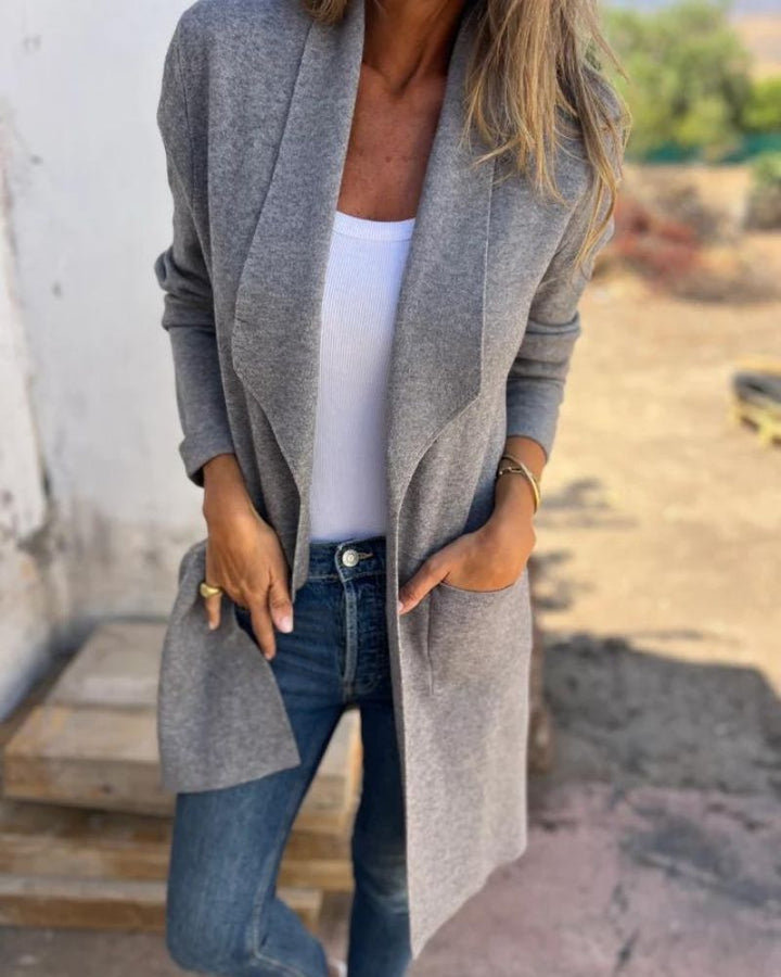 Ember - Casual Lapel Cardigan