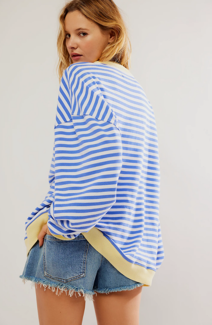 Giselle | Striped Oversize Pullover
