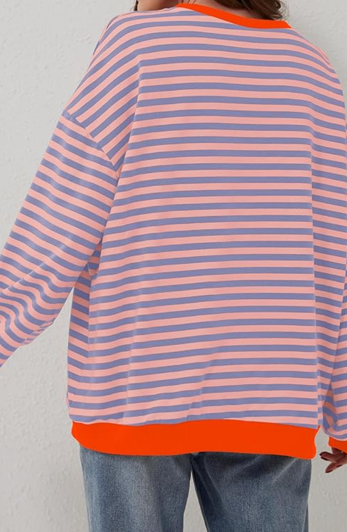 Giselle | Striped Oversize Pullover