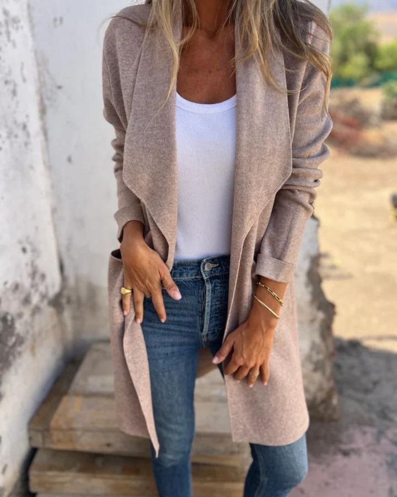 Ember - Casual Lapel Cardigan