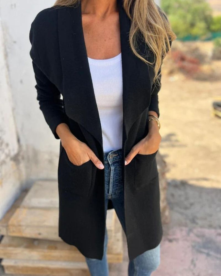 Ember - Casual Lapel Cardigan