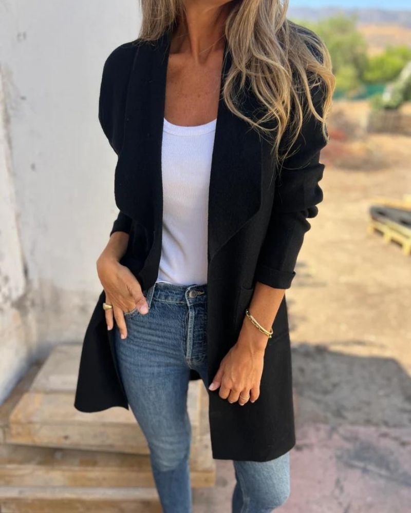 Ember - Casual Lapel Cardigan