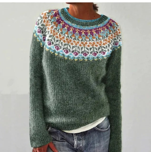 Addison - Autumn retro sweater