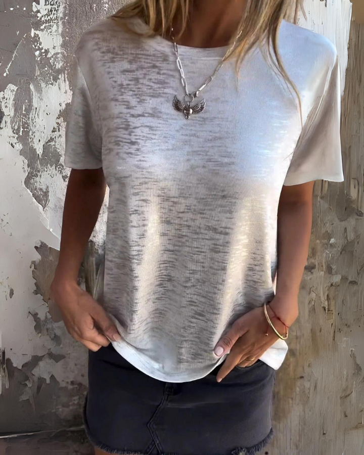 Mariona - Stylish Short Sleeve T-shirt