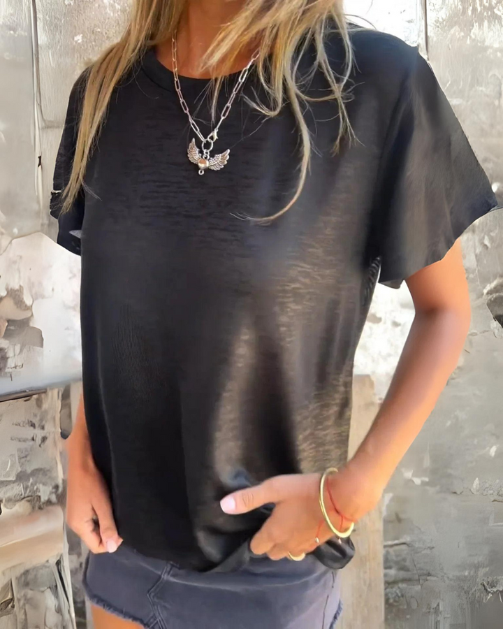 Mariona - Stylish Short Sleeve T-shirt