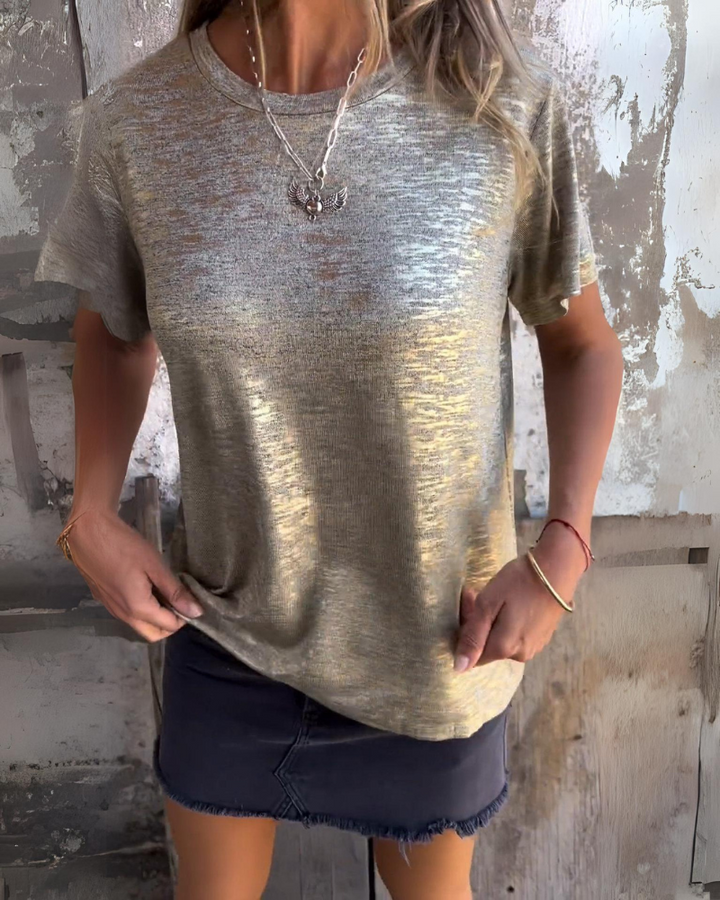 Mariona - Stylish Short Sleeve T-shirt
