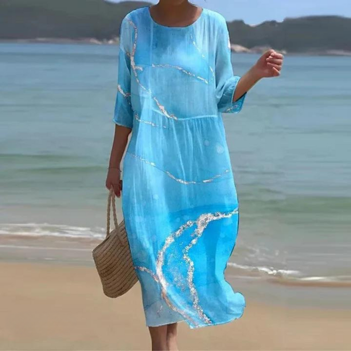 Miranda - Elegant Floral Dress