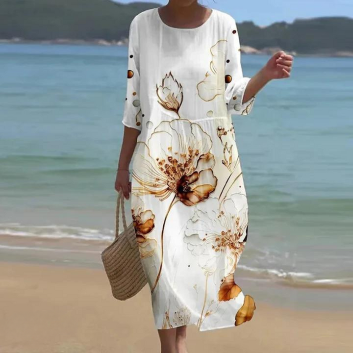 Miranda - Elegant Floral Dress