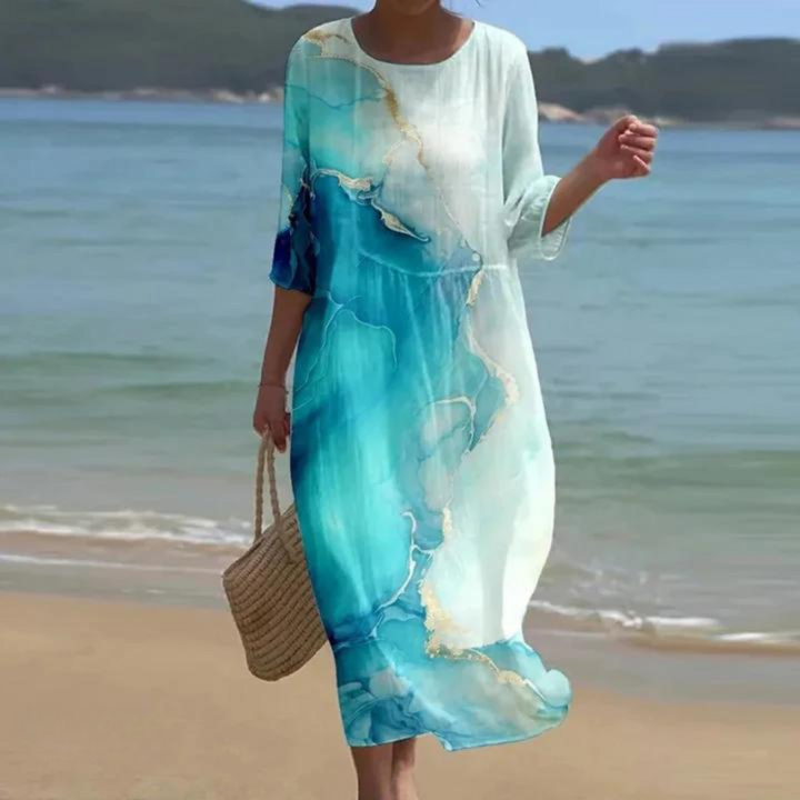 Miranda - Elegant Floral Dress