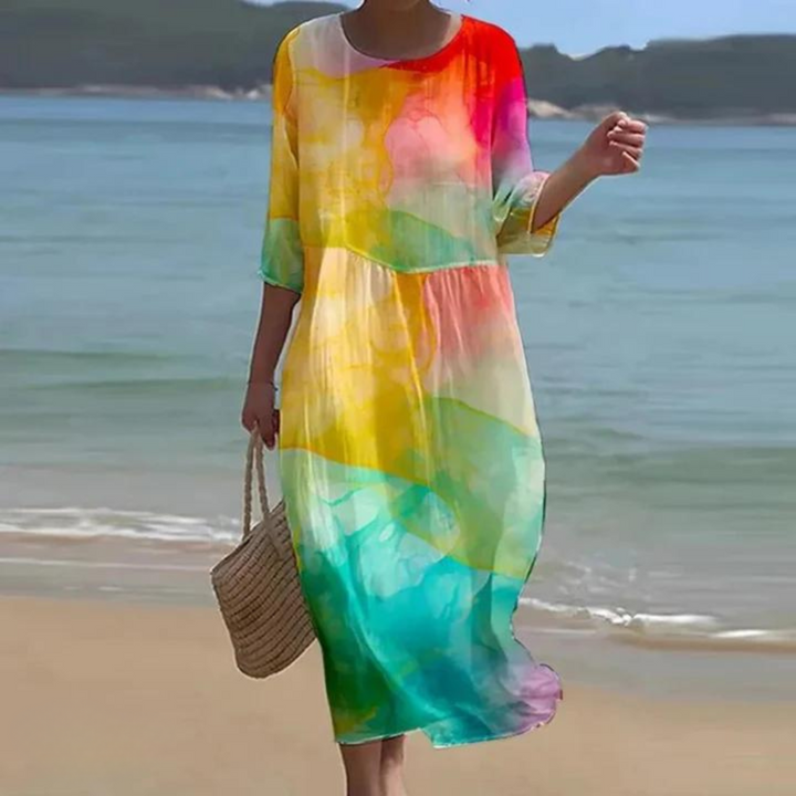 Miranda - Elegant Floral Dress