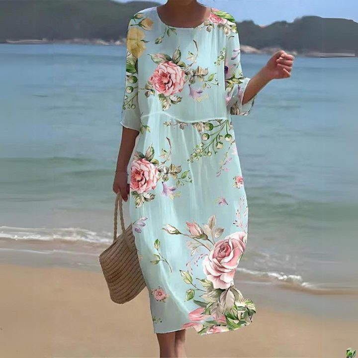 Miranda - Elegant Floral Dress