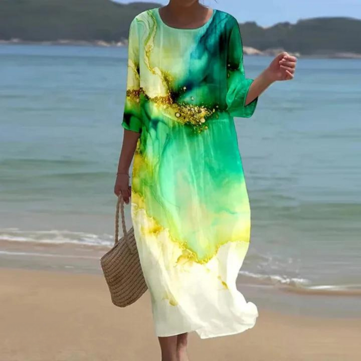 Miranda - Elegant Floral Dress