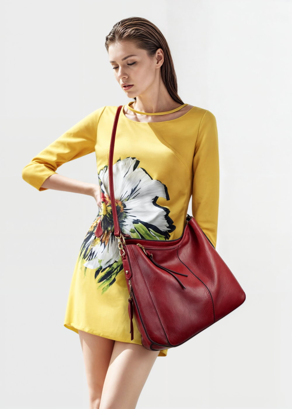 Ersilia Luxe Leather Tote