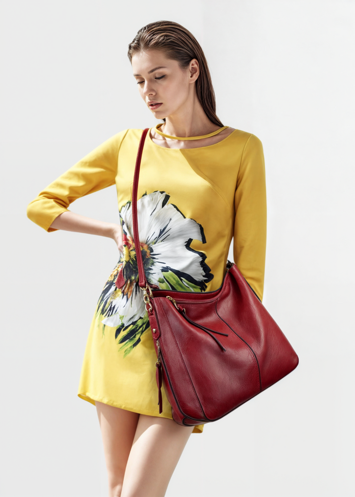 Ersilia Luxe Leather Tote