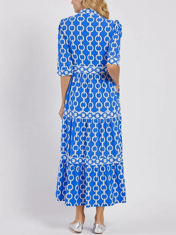 Simone™ | Chain Link Midi Dress