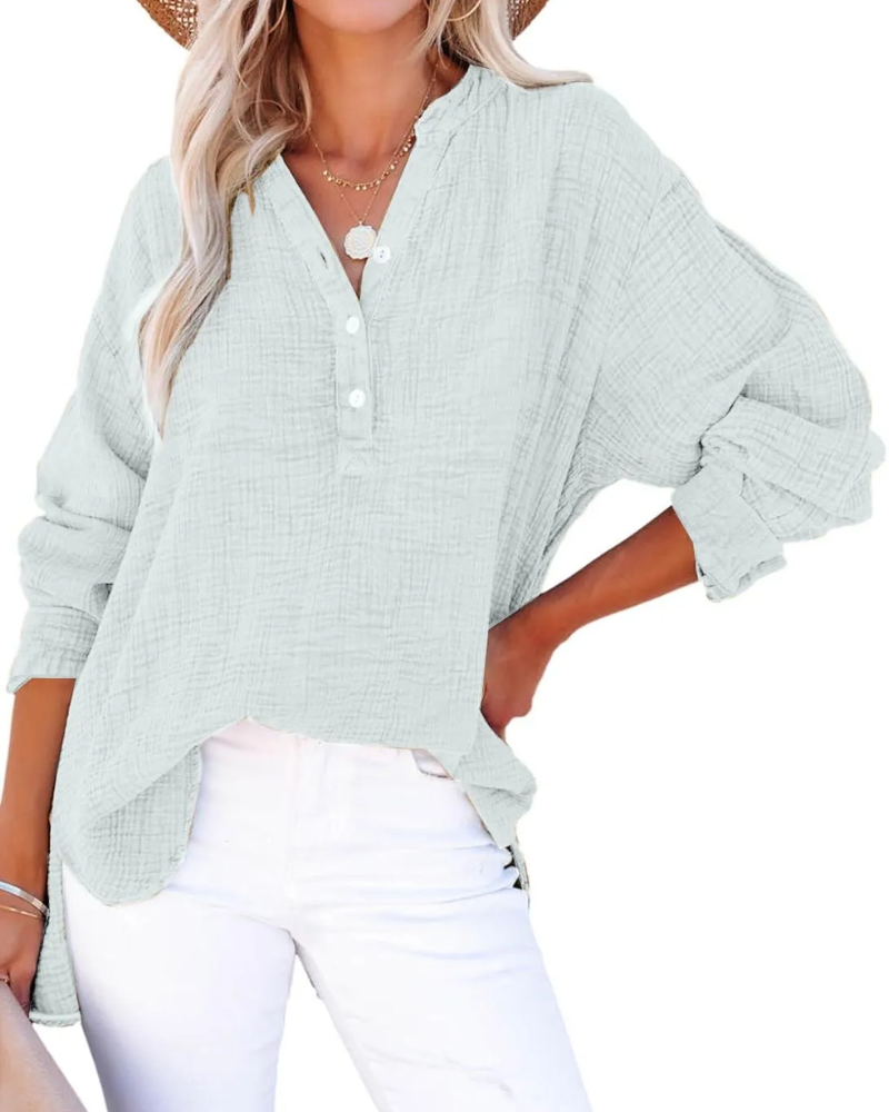 Olivia™ Breeze Linen Blouse