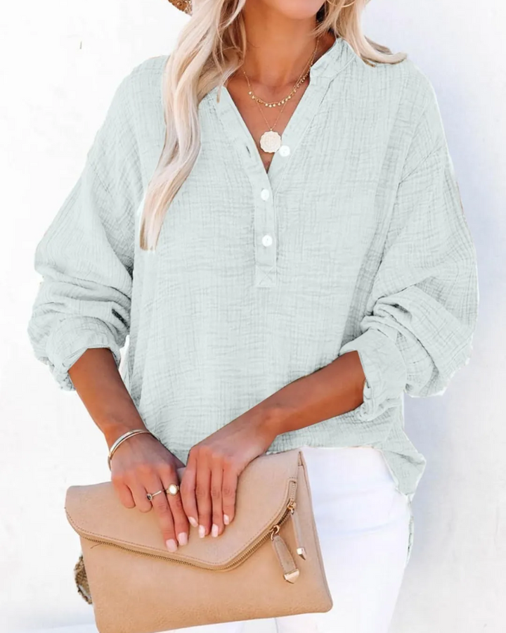 Olivia™ Breeze Linen Blouse