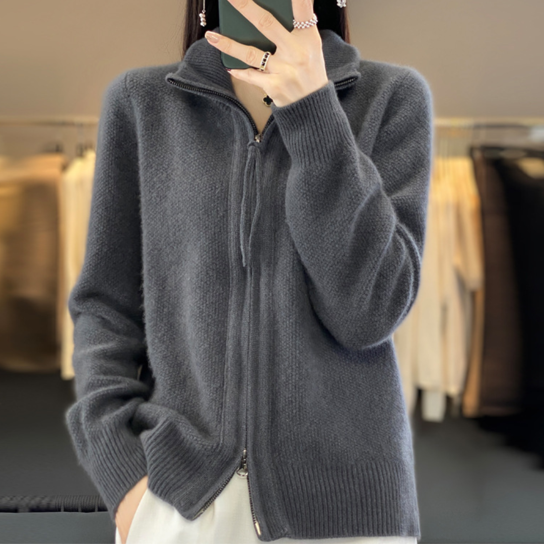 Kylie™ | Soft Zip Cardigan