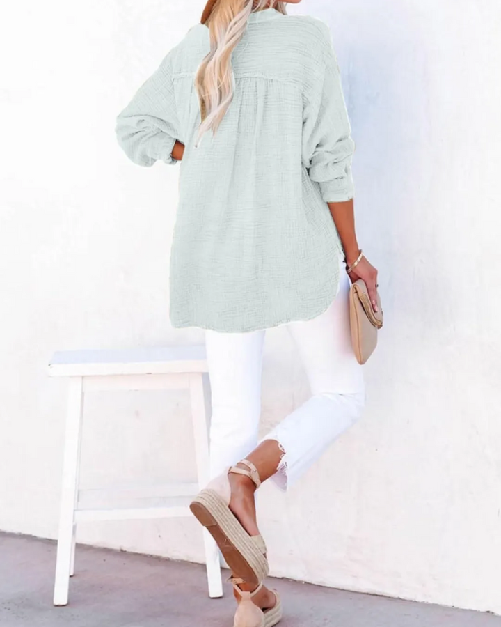 Olivia™ Breeze Linen Blouse