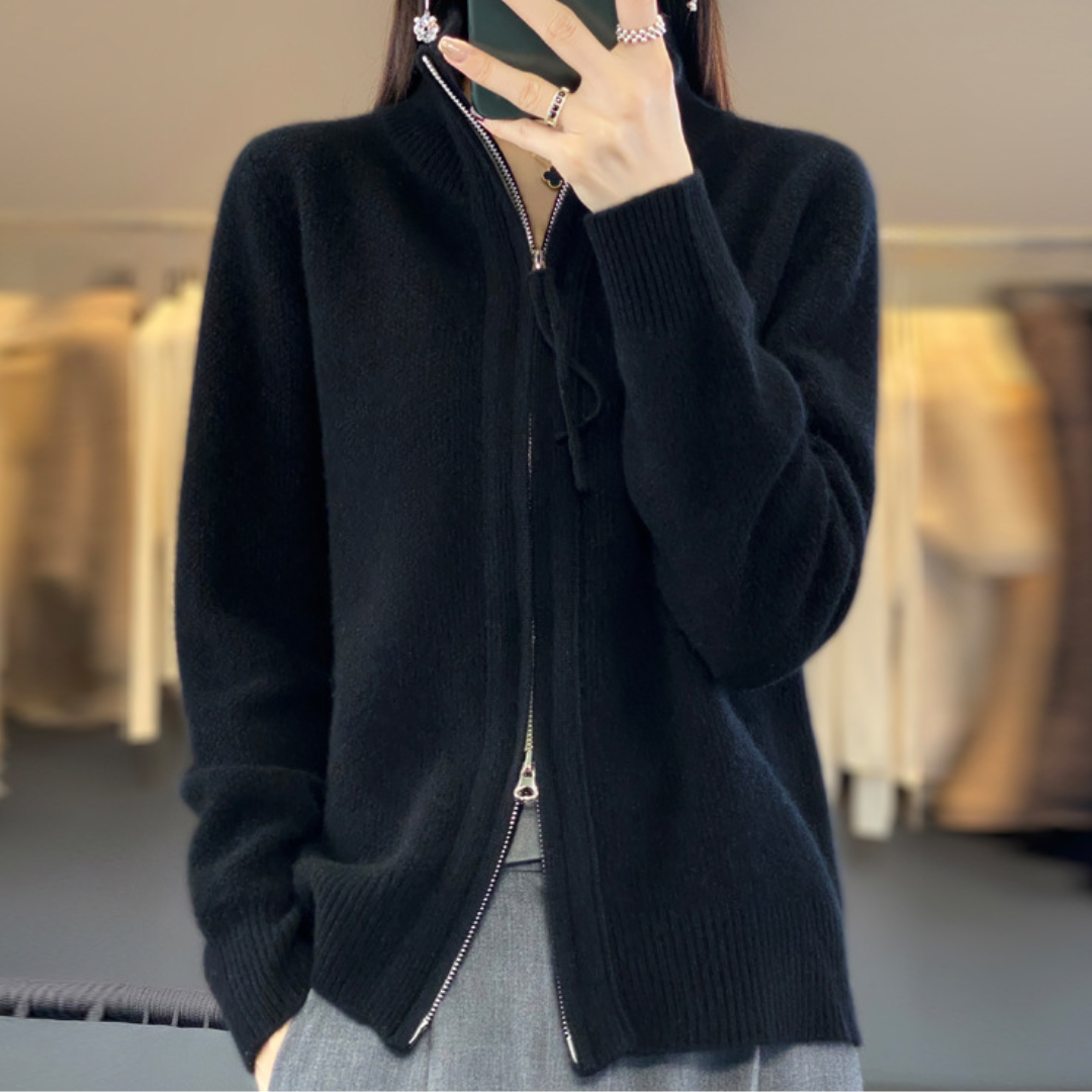 Kylie™ | Soft Zip Cardigan