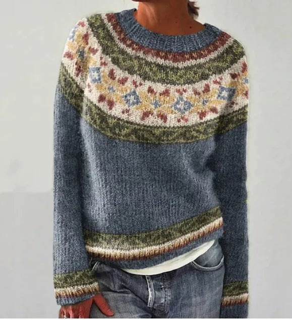 Addison - Autumn retro sweater