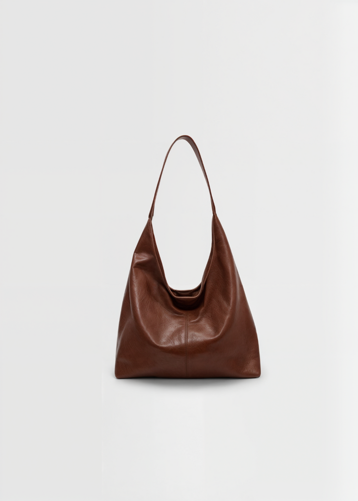 Fiona Distressed Leather Tote