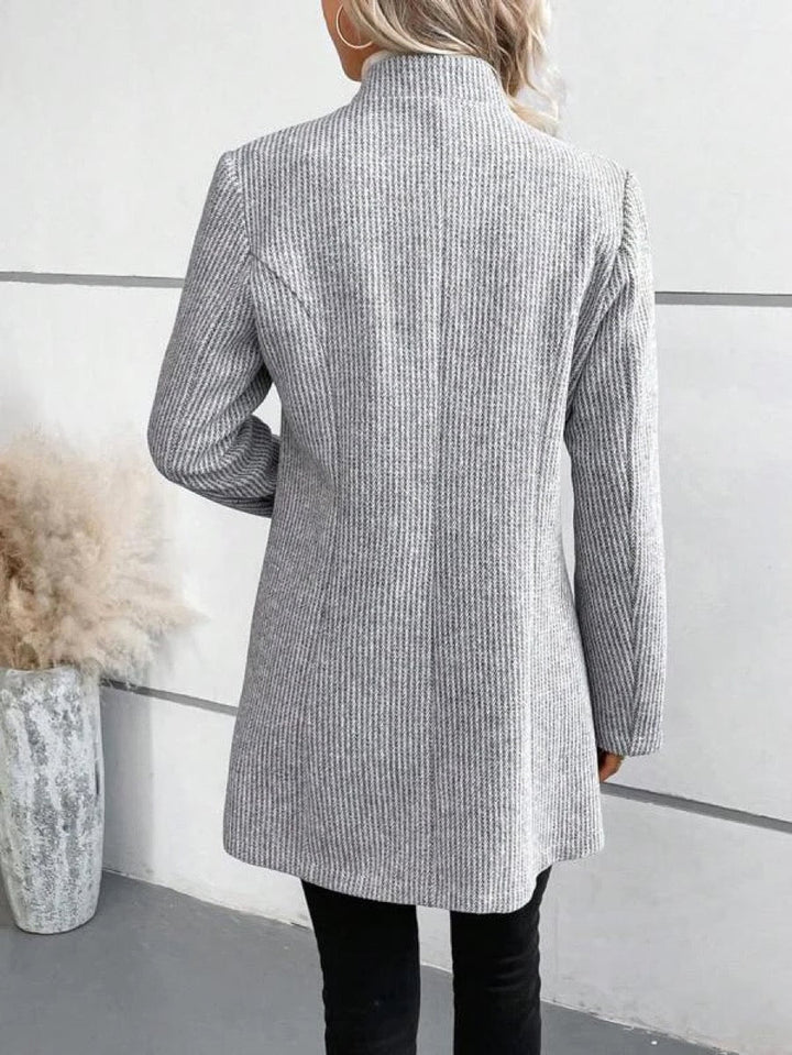 Tessy - Elegant Patterned Blazer Coat