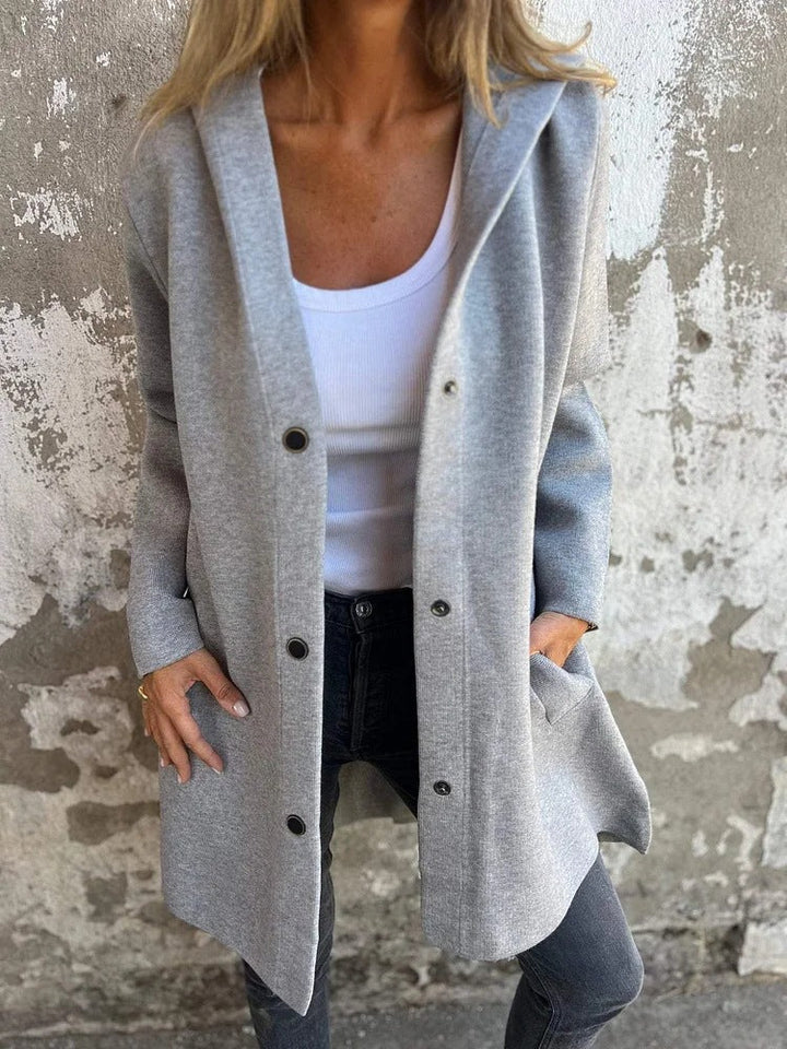 Nena™  | Elegant Coat with Hood